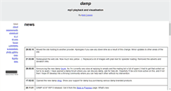Desktop Screenshot of damp-mp3.co.uk