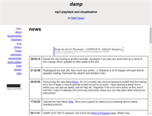 Tablet Screenshot of damp-mp3.co.uk